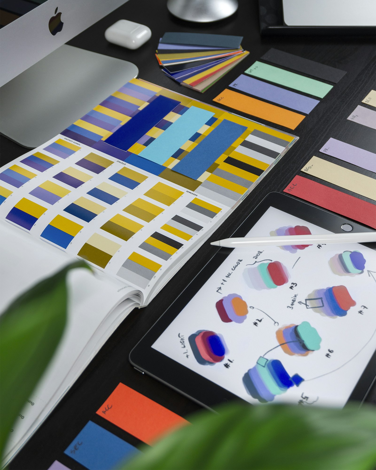 Editorial brand landscape with dramatic lighting